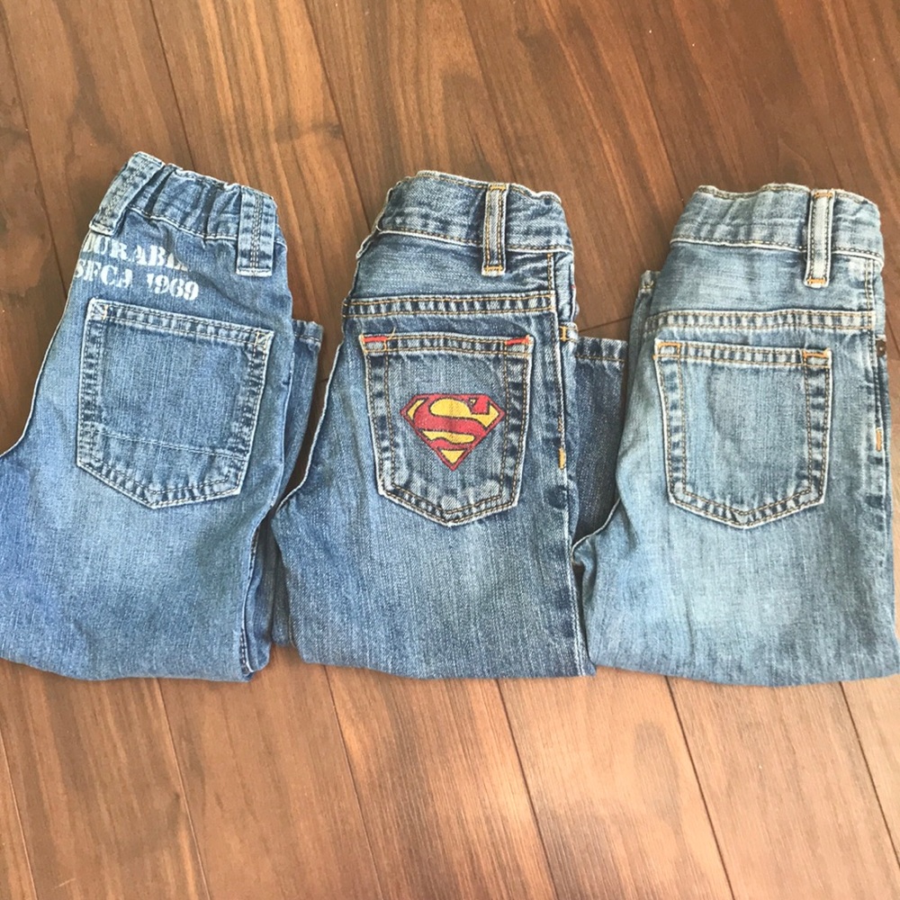 3 pair of Toddler gap jeans.
